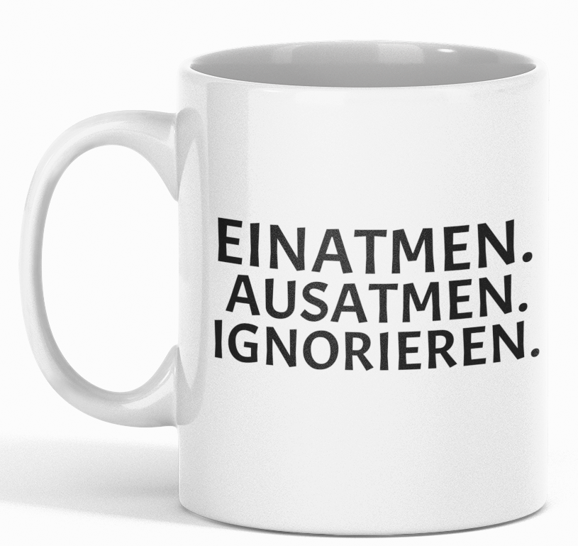 EINATMEN. Kaffeetasse