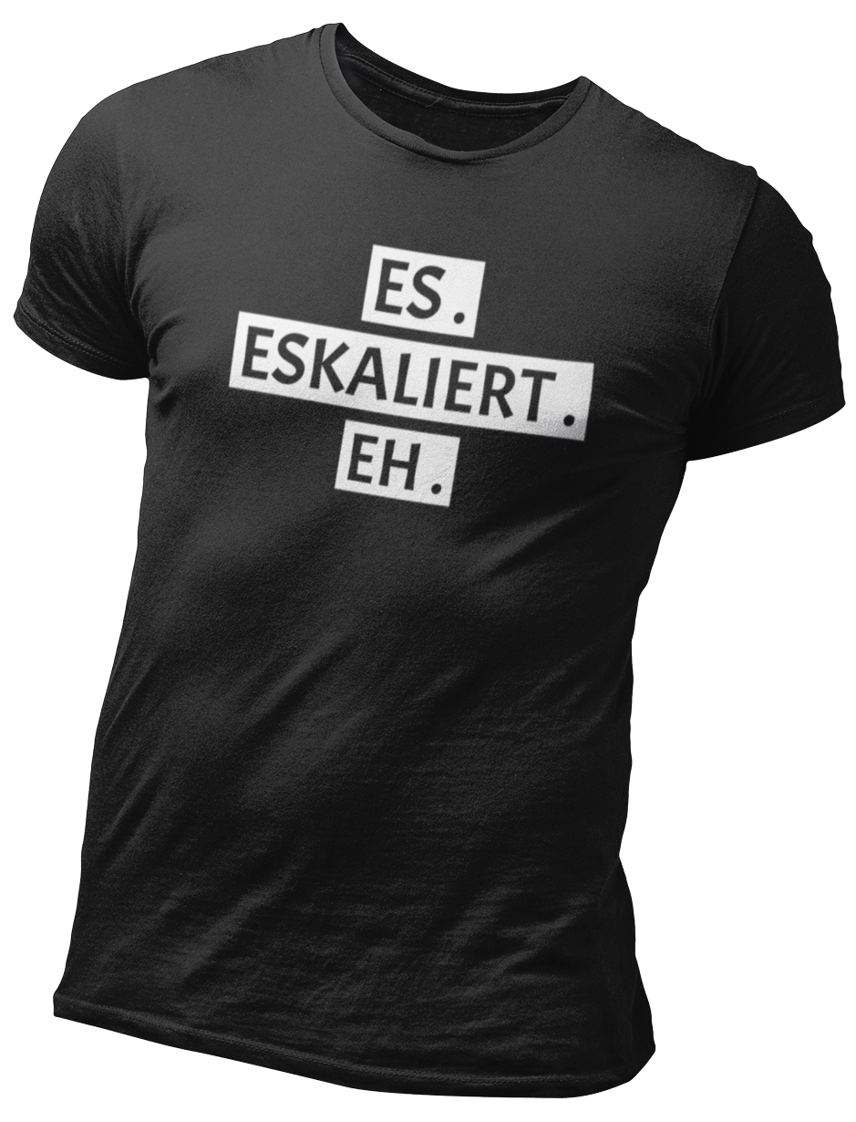 ES. ESKALIERT. EH. Men Basic T-Shirt