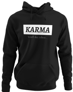 KARMA - UNISEX KAPUZENPULLOVER