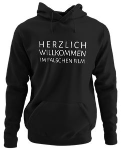 HERZLICH WILLKOMMEN UNISEX KAPUZENPULLOVER