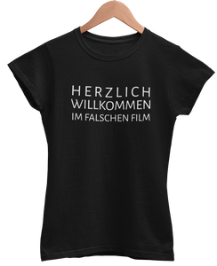 HERZLICH WILLKOMMEN Damenshirt